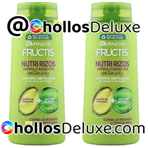 2x Garnier Fructis Nutri Rizos Champú 700ml