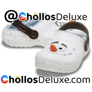 Crocs Frozen Olaf Zuecos Niños Forrados