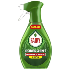 Fairy Spray Poder Sin Remojo Limón 500ml