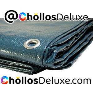 Tecplast Lona Protección Madera 8x12m Azul/Verde