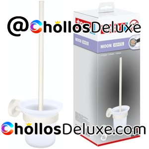 Tesa Moon White Escobillero Baño Sin Taladro