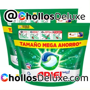 2x Ariel Todo en 1 Pods Lavado Ropa 70 Cápsulas