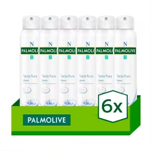 6x Palmolive NB Tacto Puro Desodorante Spray 200ml