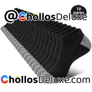 10x Calcetines Deportivos Hombre Transpirables