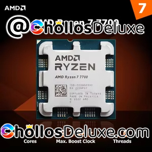 AMD Ryzen 7 7700 Procesador 8 Núcleos 16 Hilos