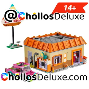 Bloques MOC City Krusty Burger 1635 Piezas