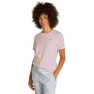 Tommy Hilfiger Contrast Flag Camiseta Mujer