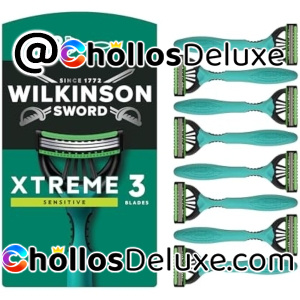 8x Wilkinson Xtreme 3 Sensitive Maquinillas Desechables Hombre