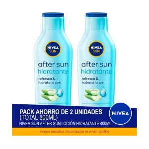 2x Nivea Sun After Sun Loción Hidratante 400ml