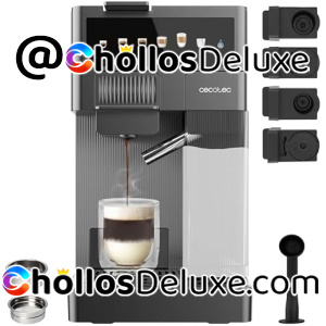 Cecotec FreeStyle Latte T Cafetera Cápsulas 20 Bares +Tanque Leche 400ml
