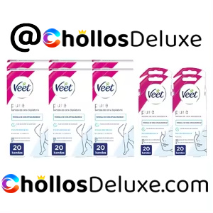 Veet Pack 200 Bandas Cera Fría Piel Sensible