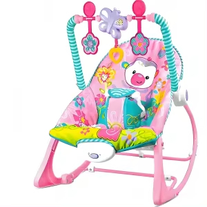 Bebé Caliente Mecedora Musical +Juguetes