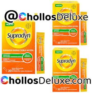3x Supradyn Energy Doble Acción 20 Sobres
