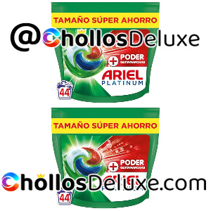 2x Ariel PODs Platinum 44 Cápsulas Lavado