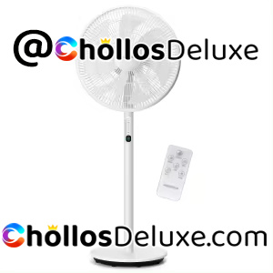Aigostar Ventilador Pie 7 Aspas +Mando