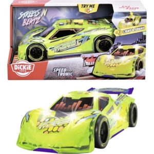 Dickie Speed Tronic Coche Fricción +Luces