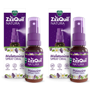 2x ZzzQuil Natura Spray Melatonina 30ml