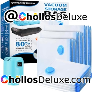 10x Bolsas Almacenaje Vacío +Bomba