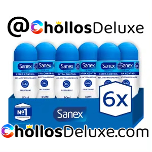6x Sanex Dermo Extra Control Roll-On 50ml