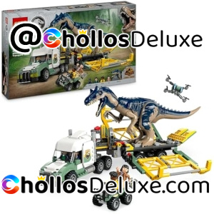 Lego Jurassic World Camión Transporte Allosaurus