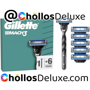 Gillette Mach3 Maquinilla +6 Recambios