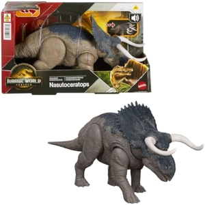 Mattel Jurassic World Nasutoceratops Rugido