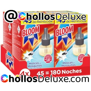 4x Bloom Max Recambios Antimosquitos