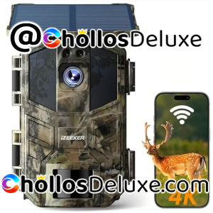 iZEEKER Cámara Caza Solar 4K 64MP