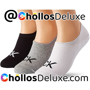 3x Calvin Klein Footie Calcetines Hombre