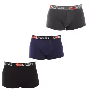 3x Geographical Norway GN1000 Bóxers Hombre