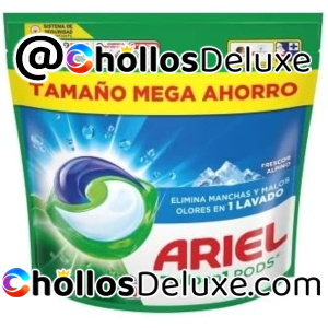 Ariel Pods Todo en 1 60 Cápsulas