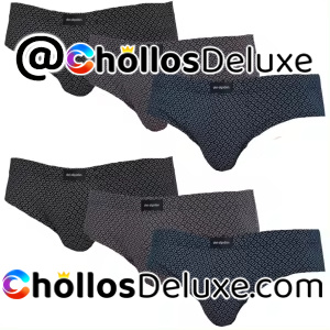 Pack 6 Don Algodon Slips Hombre
