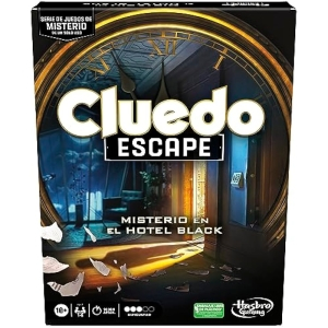Hasbro Cluedo Escape Misterio Hotel Black