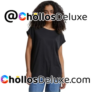 Urban Classics Camiseta Mujer Hombros Amplios