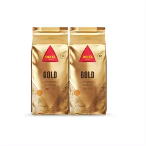 2x Delta Cafés Gold Natural Grano 500g