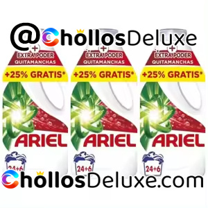 3x Ariel Detergente Líquido Fresh Sensations 1500ml