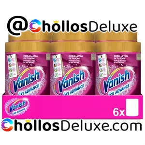 6x Vanish Oxi Advance Quitamanchas 400g