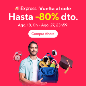 Cupones AliExpress Vuelta Al Cole