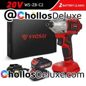 VVOSAI Destornillador Eléctrico 20V 300Nm