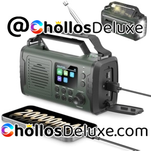 Radio Solar Emergencia 20000mAh