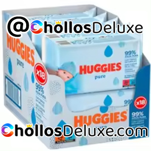 18 Paquetes Huggies Pure Toallitas Bebé