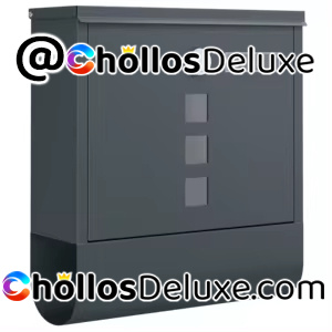 Songmics Buzón De Correos Metálico