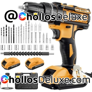 Taladro Percutor 21V +30 Accesorios