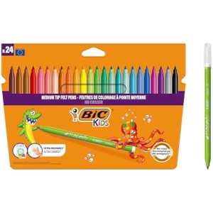 BIC Kids Rotuladores Lavables 24 Colores