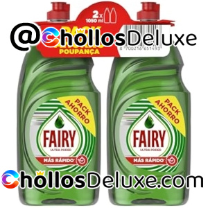 2x Fairy Ultra Poder Lavavajillas 1050ml