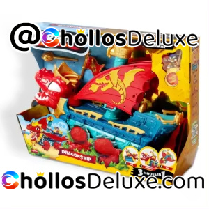 Piratix Dragon Ship Barco 3 En 1