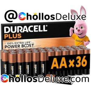 36x Duracell Plus Pilas AA