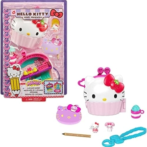 Hello Kitty Cofre Cupcake Muñecos