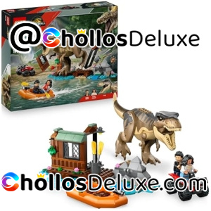 Lego Jurassic World T. Rex Huida Río