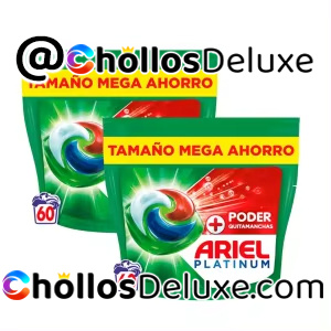 Ariel Platinum Todo En 1 Pods 120 Cápsulas